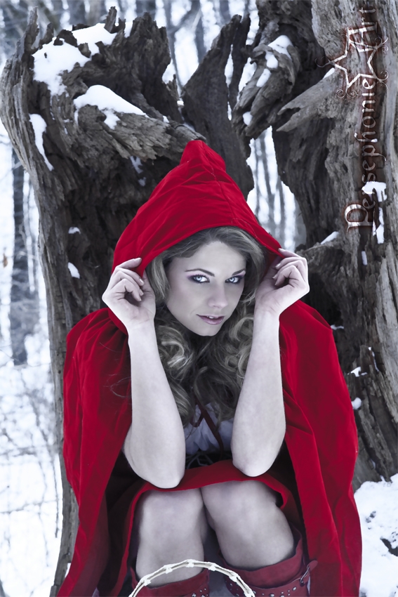 Female model photo shoot of Stephanie McKenzie in The Woods