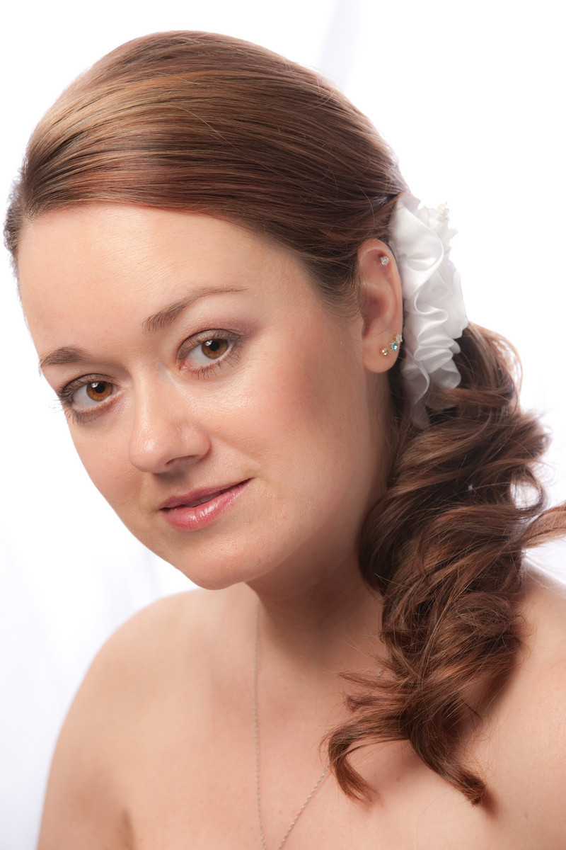 Female model photo shoot of Opulent Brides