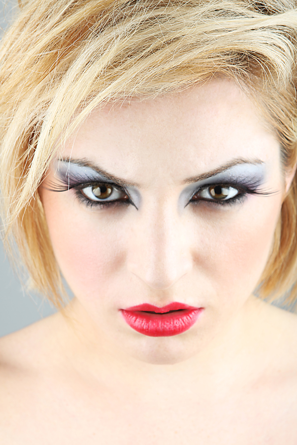Female model photo shoot of Biche Makeup Artist