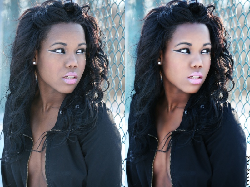 Male and Female model photo shoot of Upper Echelon Images and Mecca Laniyah, retouched by Upper Echelon Images