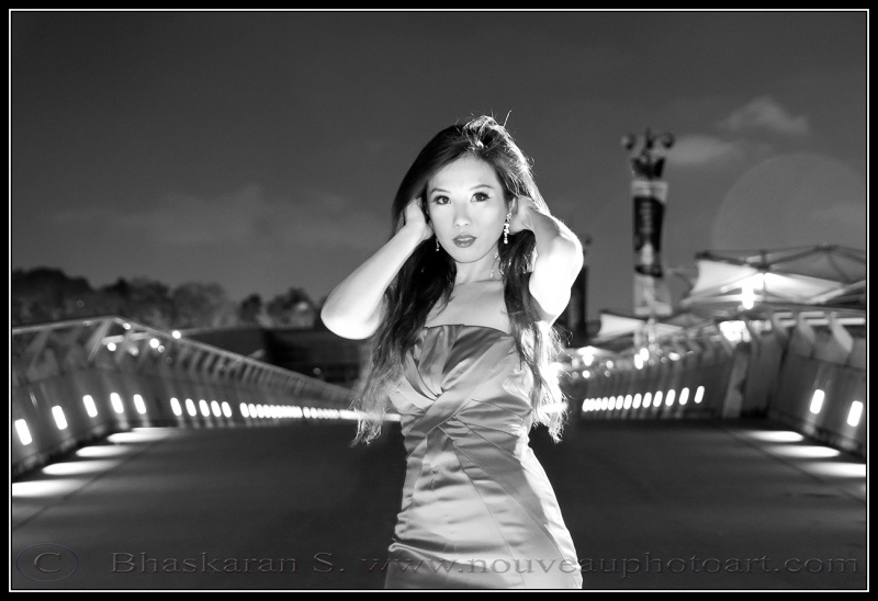 Female model photo shoot of Scoozi in Marina Barrage