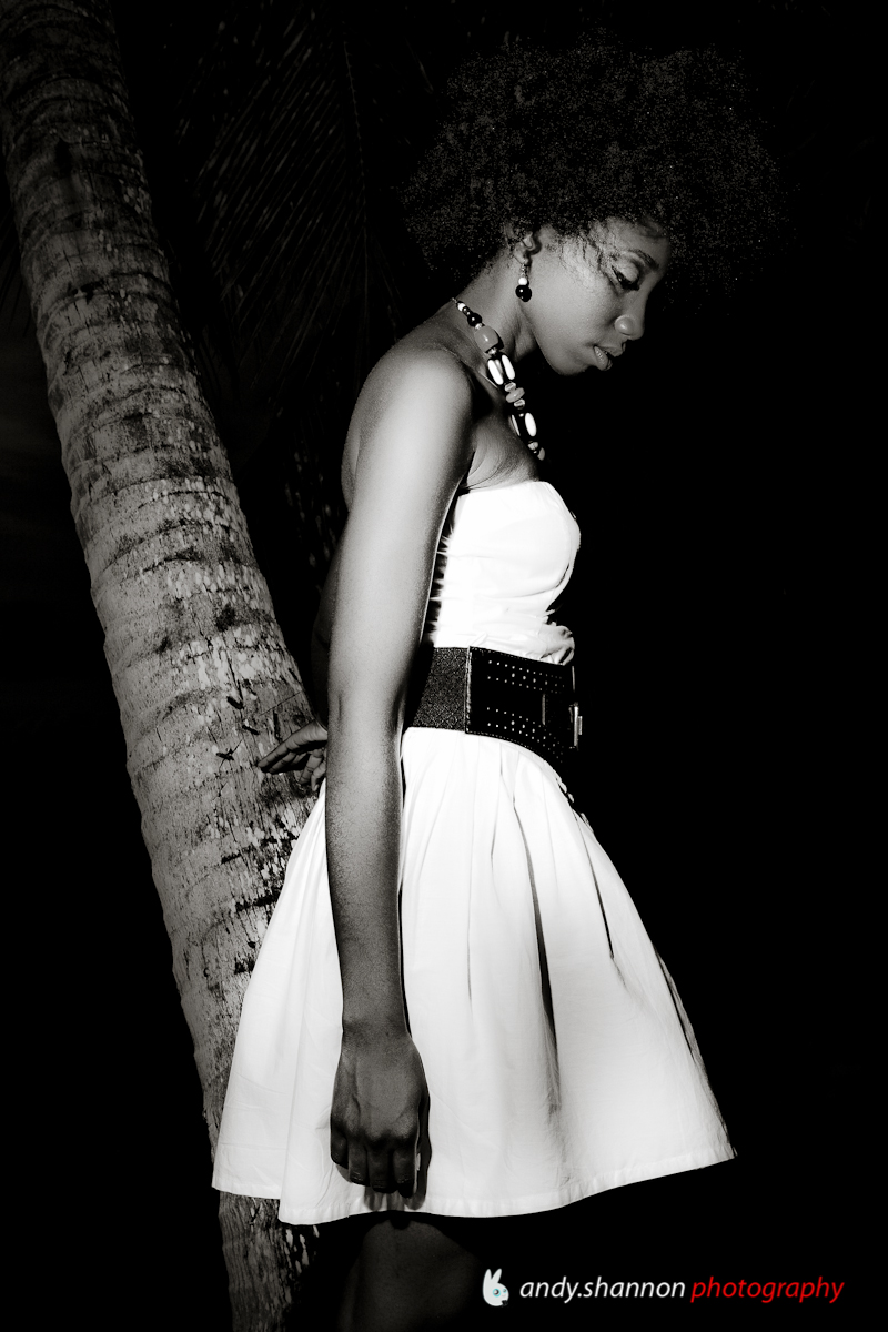 Female model photo shoot of Thalia Victorious by Andy Shannon in Fitts Village Barbados