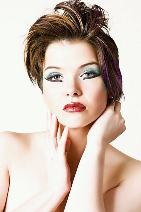 Female model photo shoot of Nikolette Amani, makeup by Makeup By Amani