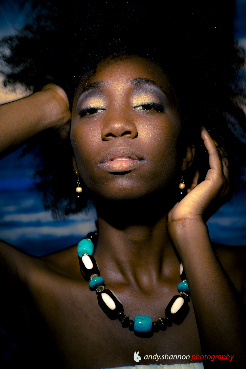 Female model photo shoot of Thalia Victorious by Andy Shannon in Fitts Village Barbados