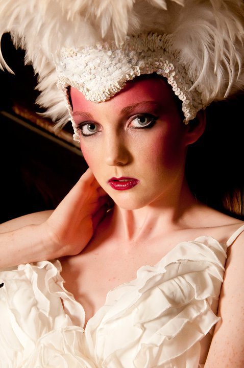 Female model photo shoot of MichelleAnderson Makeup in Lilli's Bordello, Dublin, Ireland