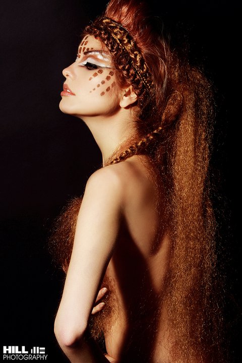 Female model photo shoot of Stacionne- Vivid Glam