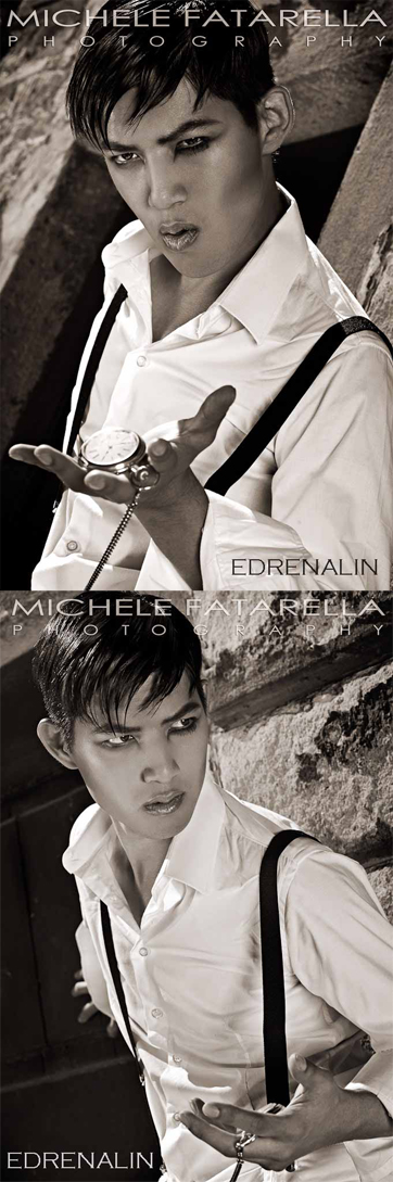 Male model photo shoot of Edrenalin by MicheleFatarellaPhotos in Florence, Italy, makeup by SilviaGerzeli