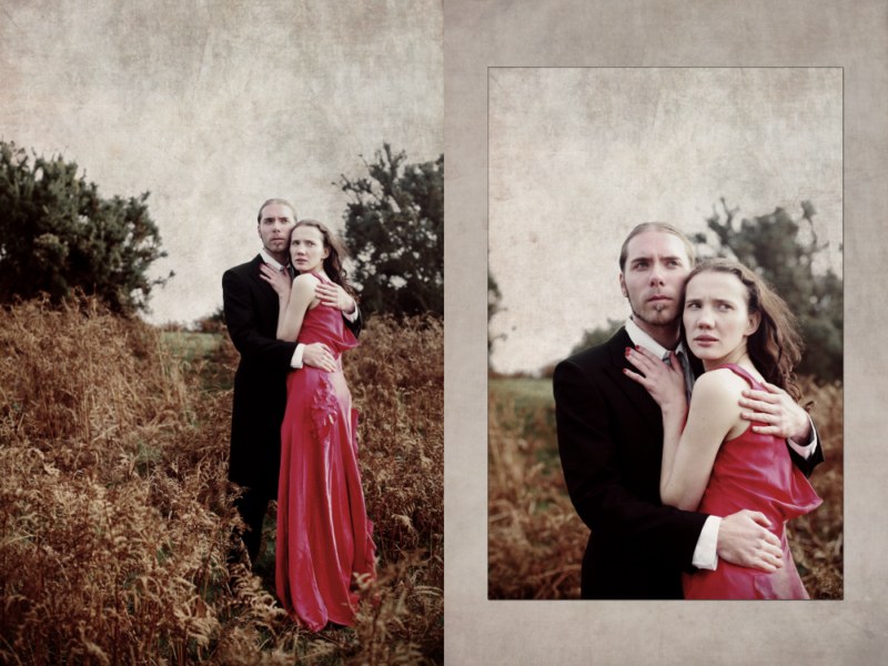 Male and Female model photo shoot of VisioNofIllusionS and maja bloom by Anna Radchenko in The New Forest