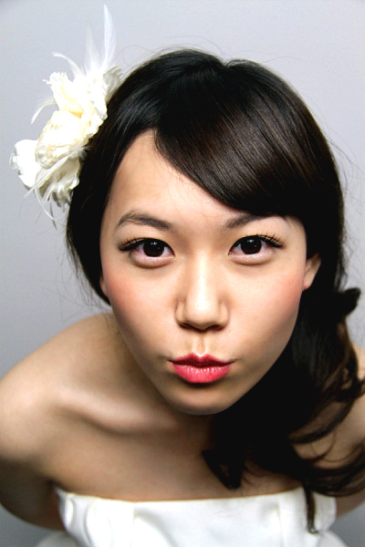 Female model photo shoot of Julia Yeon-Ju Lee in ILJ Beauty Supplies, Port Coquitlam