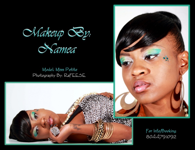 Female model photo shoot of Makeup By Namea by Images by Rafeese in Richmond,Va