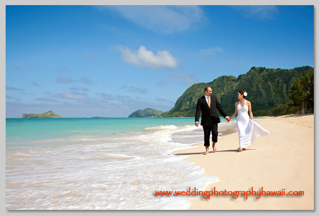 Male model photo shoot of Hawaii Wedding Photos in Waimanalo Beach, Oahu Hawaii
