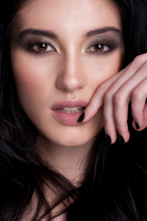 Female model photo shoot of AgnesChan Makeup