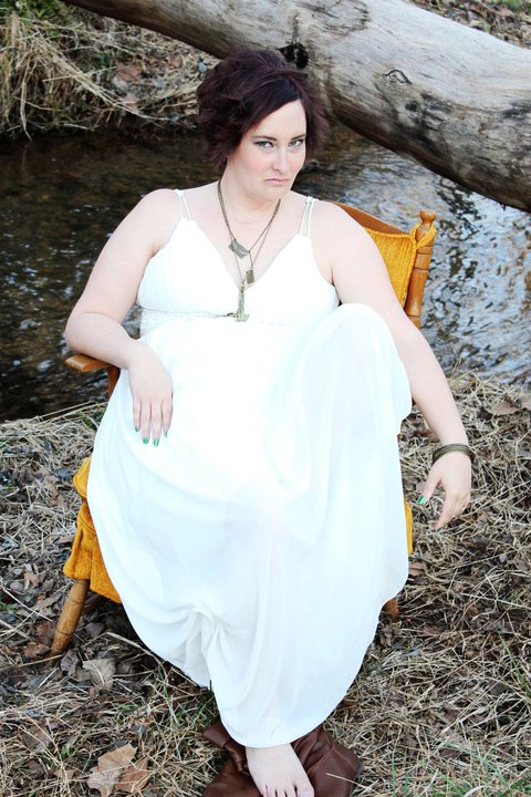 Female model photo shoot of Eye Candy by Sara Hoove in backwoods, nc