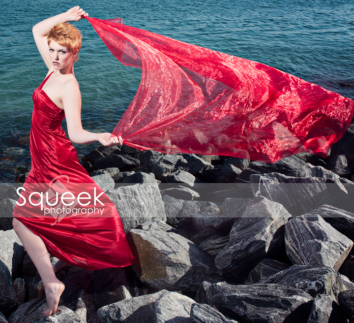 Female model photo shoot of Squeek Studio and Lisa-Marie Mueller in Jetty Park - FL