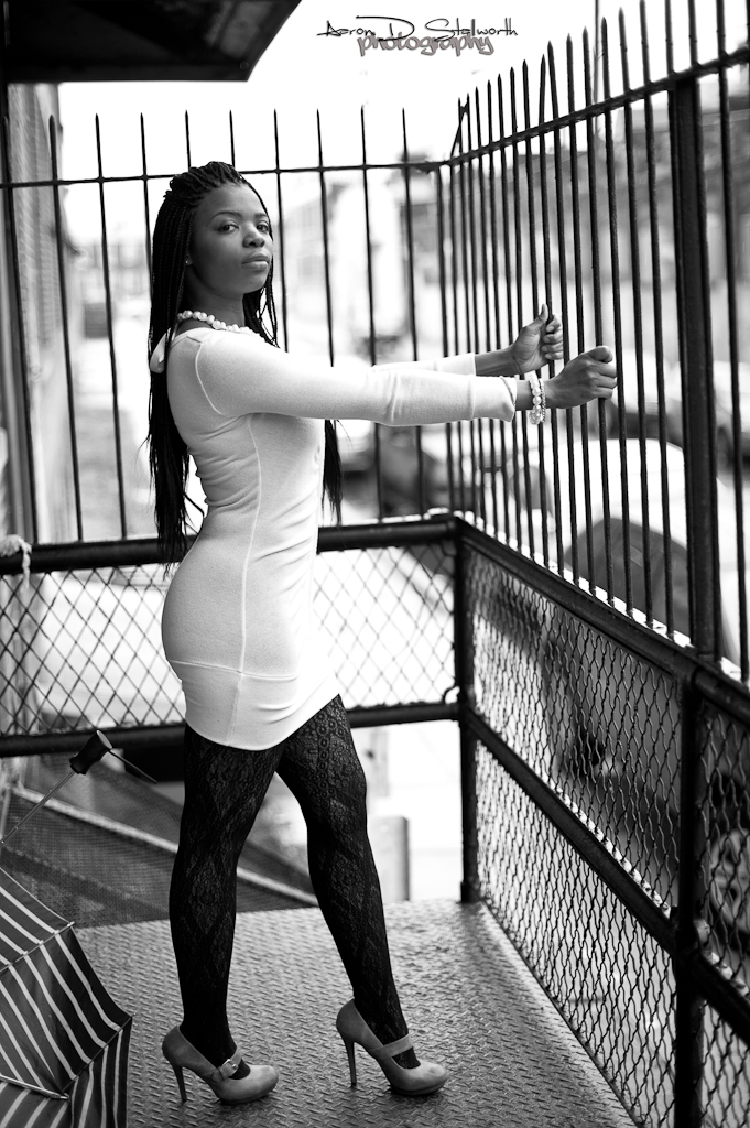 Female model photo shoot of Miche Elle Johnson by Aaron D Stallworth Jr