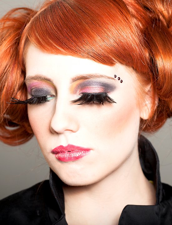 Female model photo shoot of Megan Aimes, makeup by Mernette Lee MUA