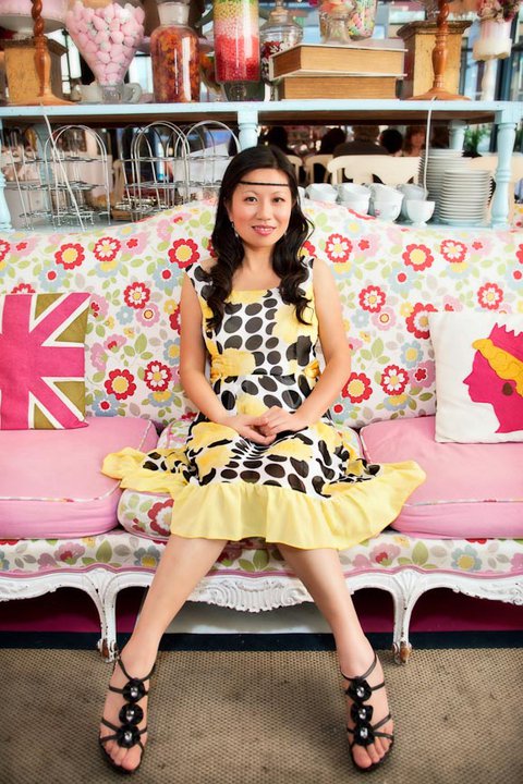 Female model photo shoot of tzhuang in Crown & Crumpet