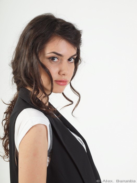 Female model photo shoot of Evelina B in Bucharest
