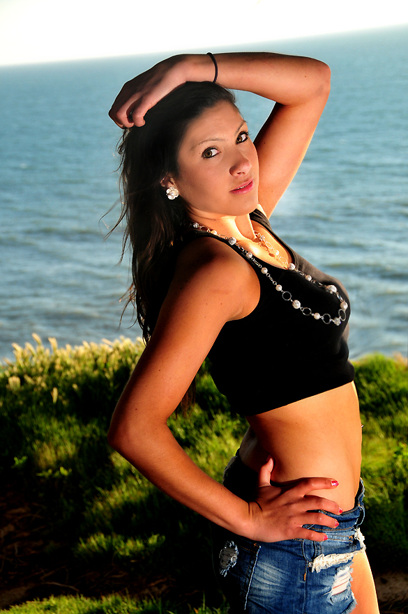 Female model photo shoot of COURTNEY by Antones Photography