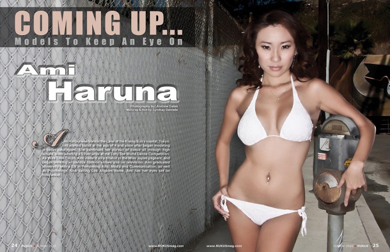 Female model photo shoot of Ami Haruna