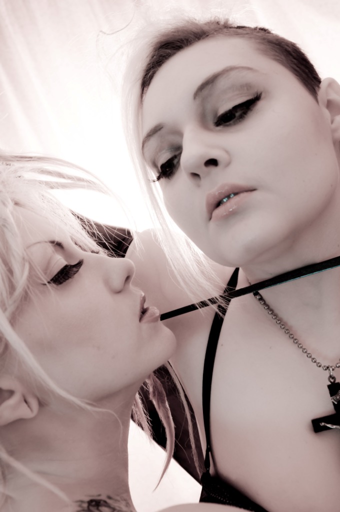 Male and Female model photo shoot of butiful, Arielle Aquinas and Devlynn DeSade