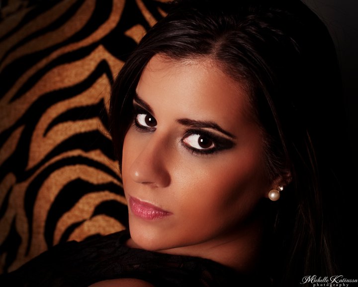 Female model photo shoot of Makeup by Monika Neira