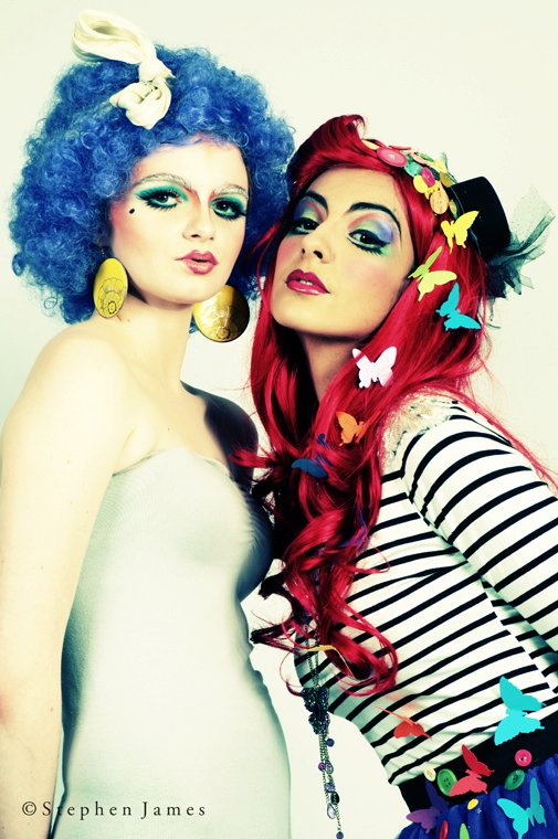 Female model photo shoot of Kate Gordon and AmzyKat, makeup by Kate Gordon and Amber Legay