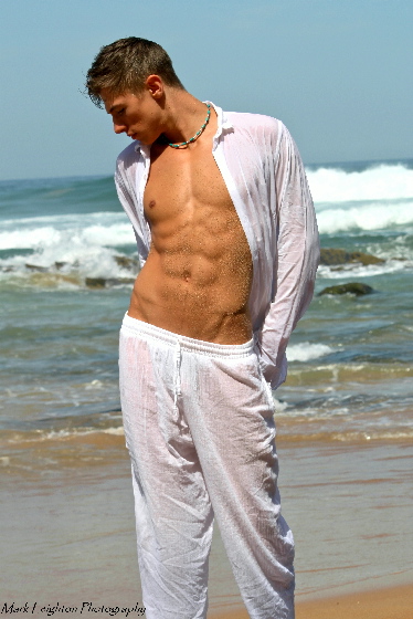 Male model photo shoot of Steven Becks by Mark Leighton in Algarve