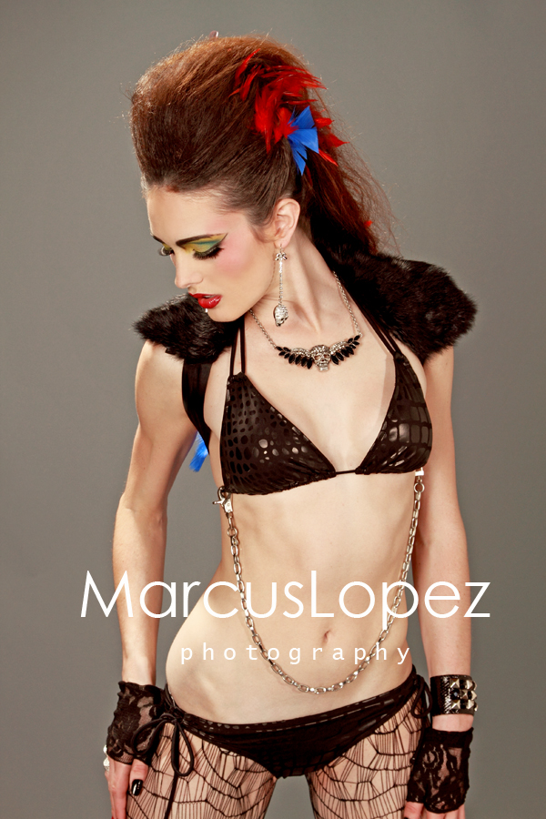 Female model photo shoot of Teill by MarcusLopez photography in Debellum