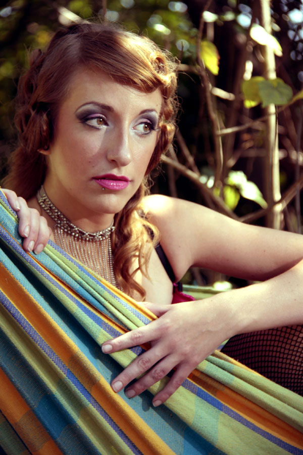 Female model photo shoot of SaraMadison in Virginia Key, FL, hair styled by MamaJax Beauty