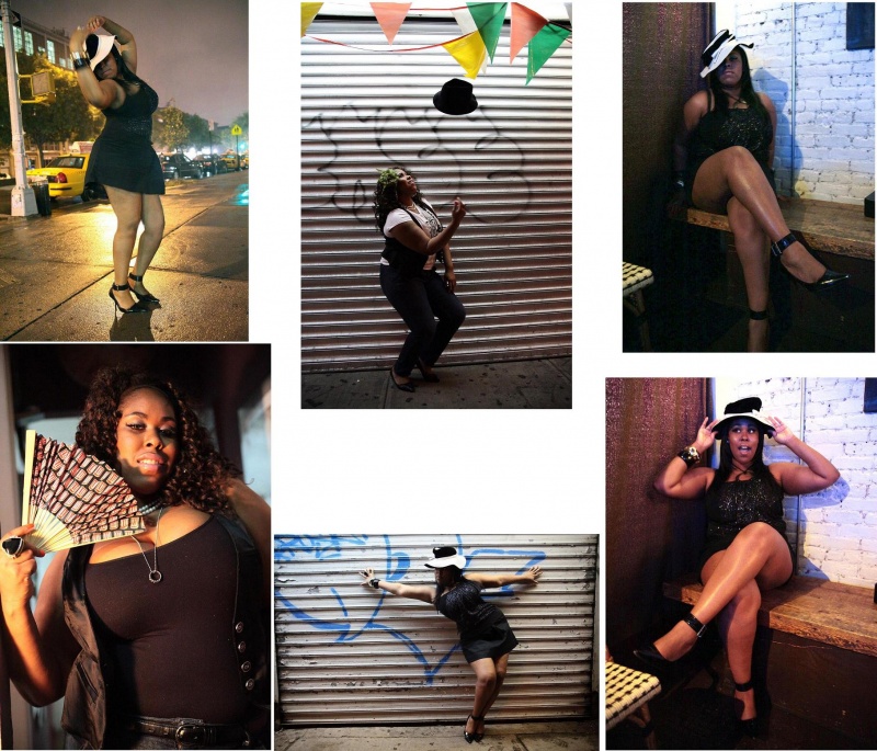 Male and Female model photo shoot of Jempi Samyn and ChesZerae Brown in Harlem (New York)