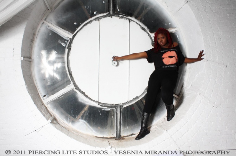Female model photo shoot of Diva With Dimplez by Piercing Lite Studios in Clock Tower