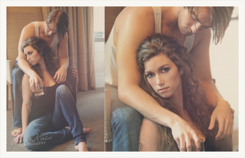Female and Male model photo shoot of Katherine Henry, Devin P and Mike Heslin in XV Beacon, Boston MA