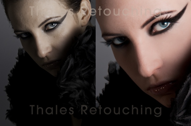 Female model photo shoot of Thales Retouching