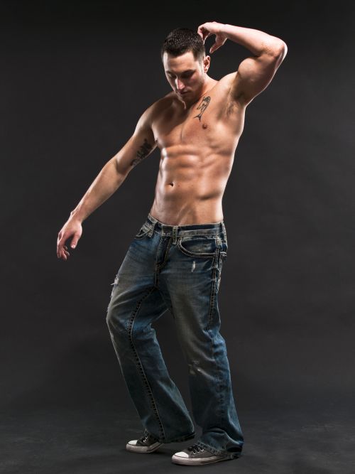 Male model photo shoot of Dustin M P