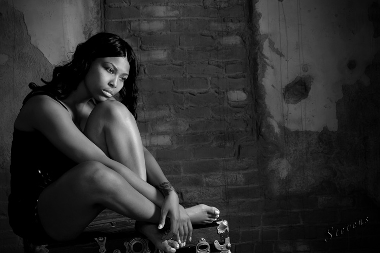 Female model photo shoot of Chanovia Renee by DickStevensPhotography