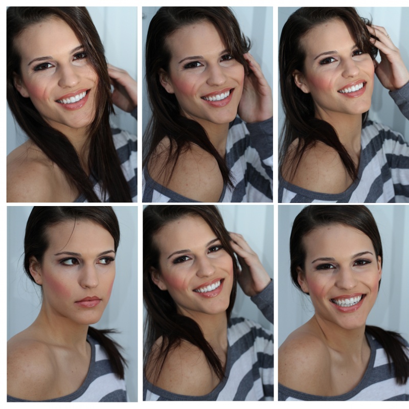 Female model photo shoot of Hair and Makeup by Semm