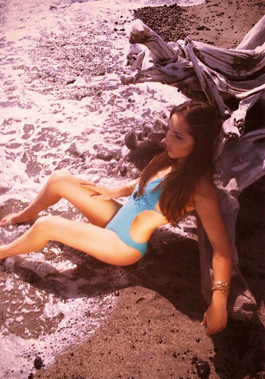 Female model photo shoot of Davalynn in Kiholo Bay, Hawaii