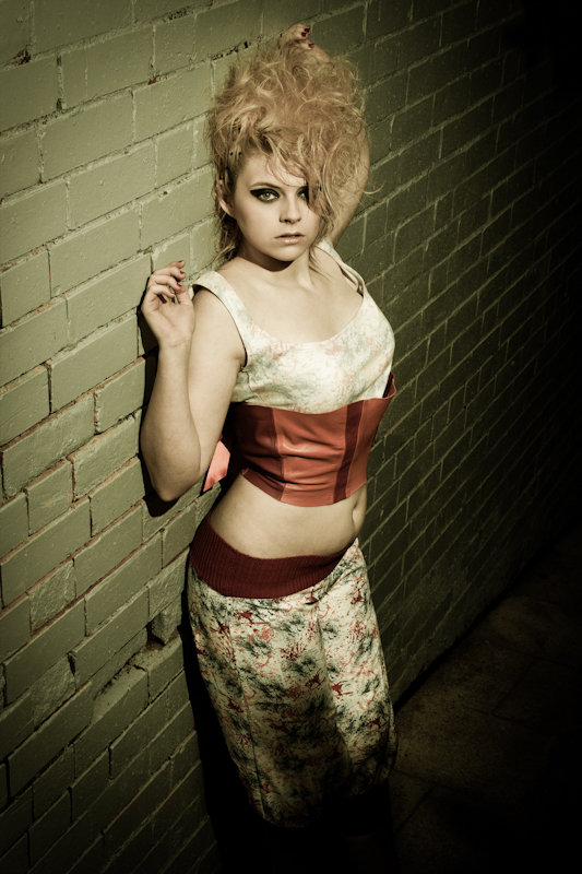 Female model photo shoot of Bethany Leah by Samantha Gallagher in Nottingham, clothing designed by Saz021187