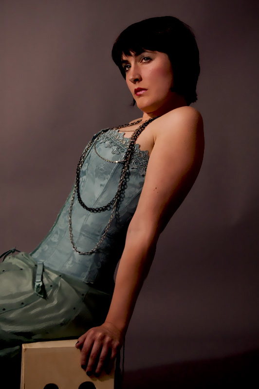 Female model photo shoot of LizBradley in The Art Institute of California - Orange County