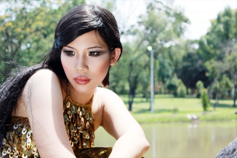Female model photo shoot of Sharon Setijo in Polo Ground ipoh