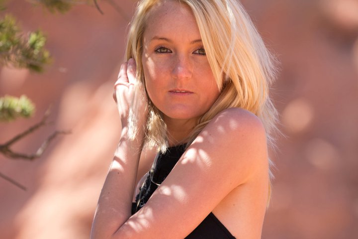 Female model photo shoot of Dani DF by Motion Photography in Garden of the Gods