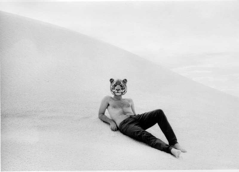 Male model photo shoot of Christopher Singleton and Simon Spark in White Sands, NM