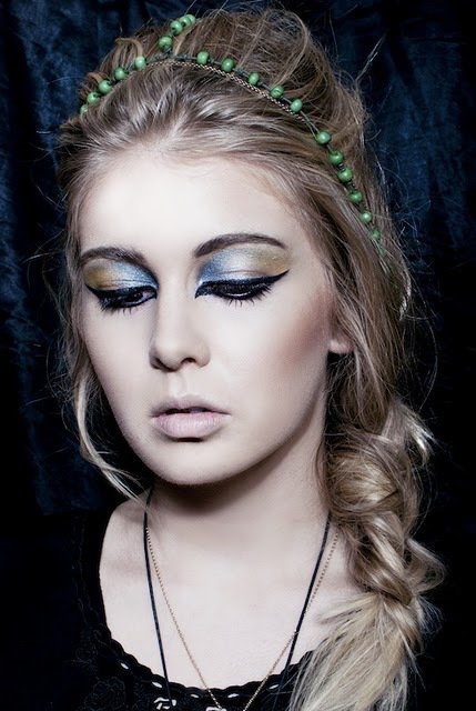 Female model photo shoot of Kaitlin Chapman Makeup