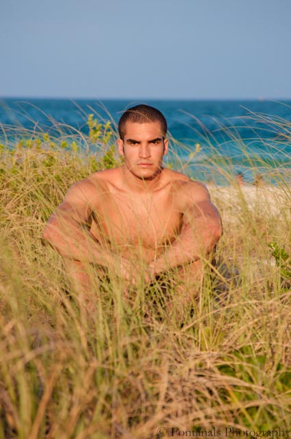Male model photo shoot of J7 Media in Miami Beach