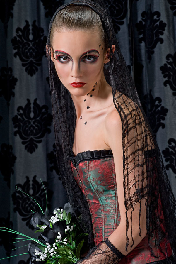 Female model photo shoot of Melissa Thorburn by Abe Bastoli, makeup by Marie Harder
