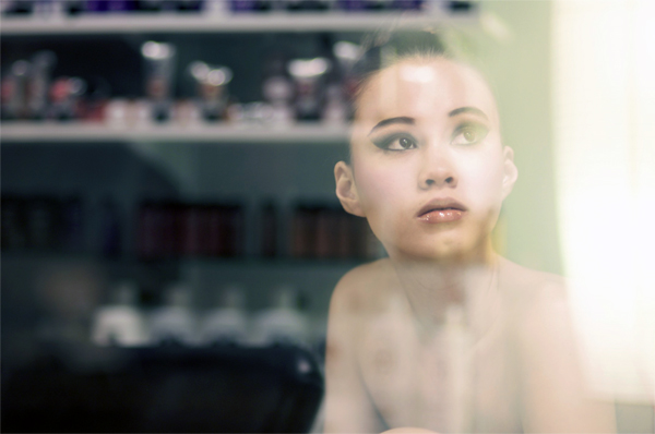 Female model photo shoot of Amanda Kimiko in Ryan Jacobie Salon