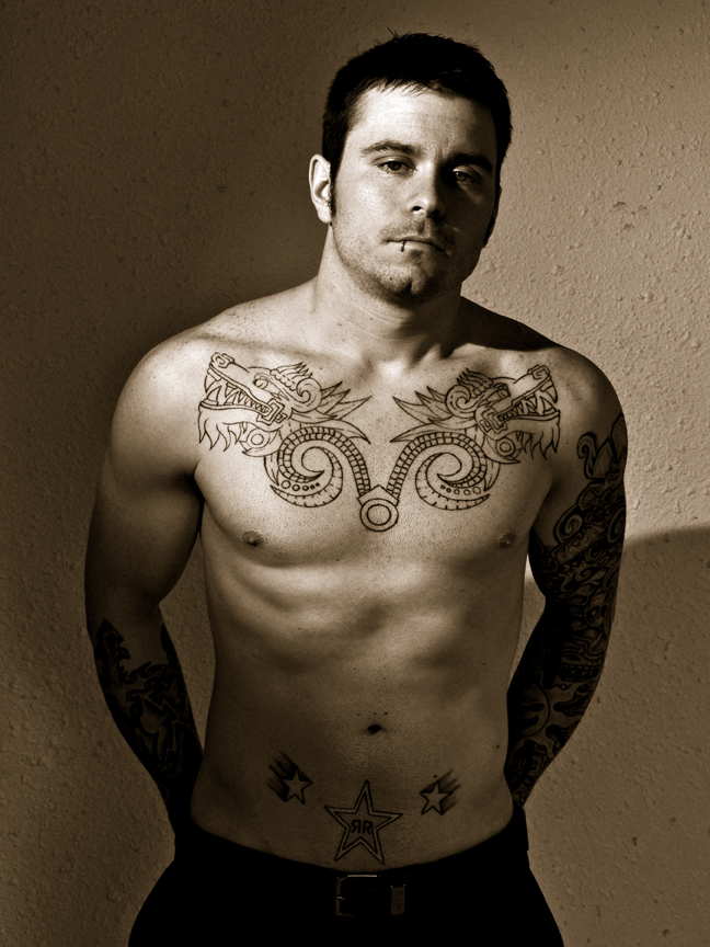Male model photo shoot of Tattooed Model by Photography-M in Oshkosh, WI