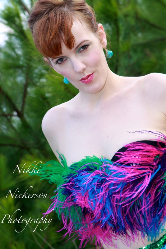 Female model photo shoot of Nikki Nickerson and Red Hot Annie