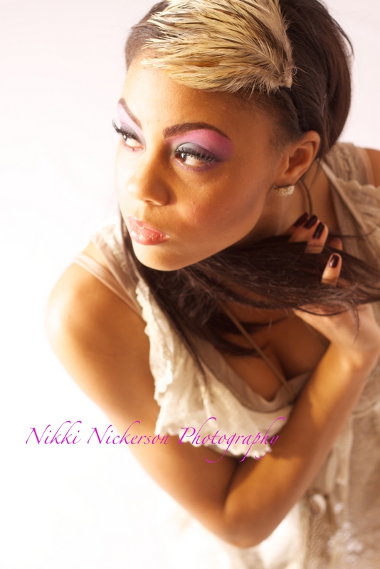Female model photo shoot of Nikki Nickerson, wardrobe styled by Divalization_DivaDivine, makeup by FAB2GO Makeup Artistry